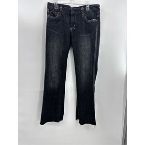 Aqua -X buffalo jeans raw hem size 29